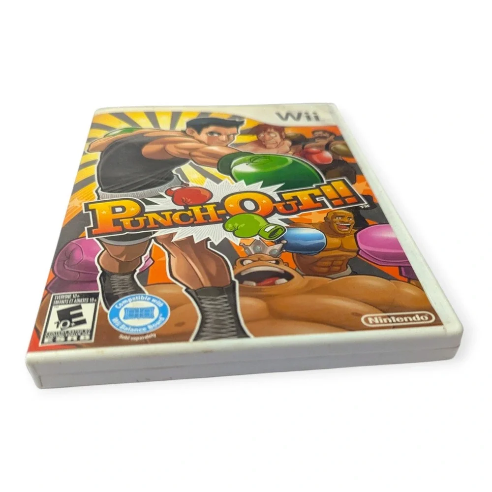Punch-Out!! Nintendo Wii 2009 CIB Complete with Manual and Inserts Boxing Game